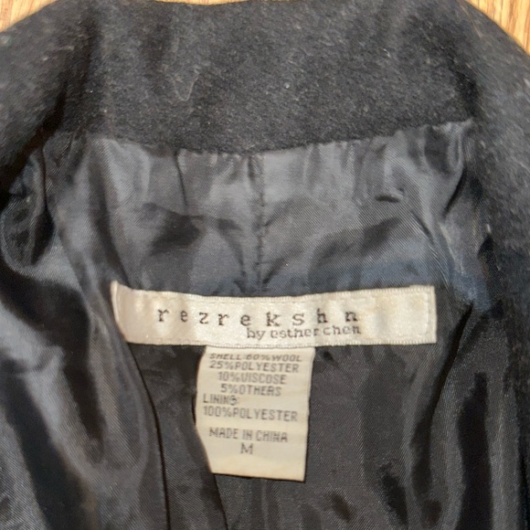 Rezrekshn by Esther Chen Wool Jacket - Picture 4 of 4